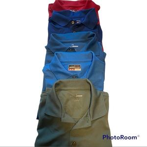 Bundle 5 Golf Polo Shirts